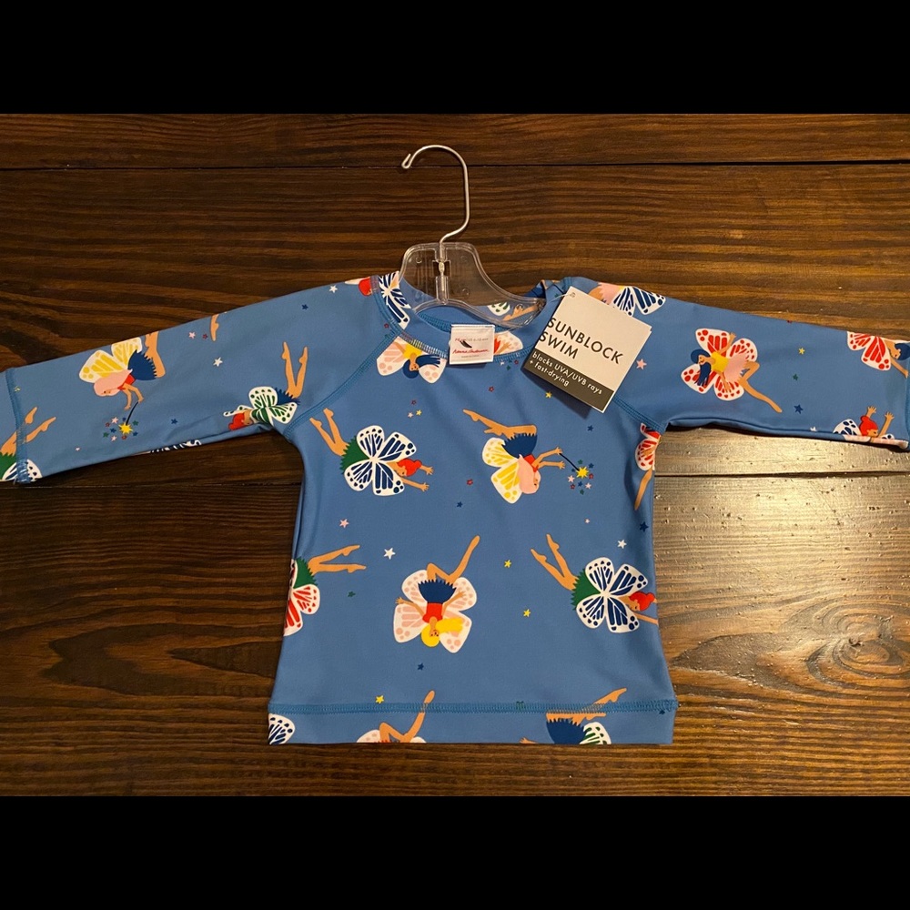 Hanna Andersson Fairy Rash guard